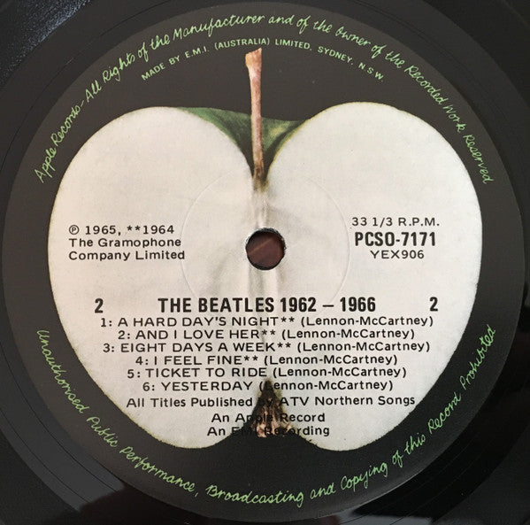 The Beatles – 1962-1966 (2xLP) LP vinyl record, image 5 of 10