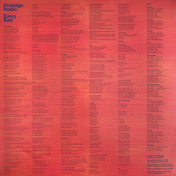 Porridge Radio – Every Bad LP vinyl record, image 7 of 9