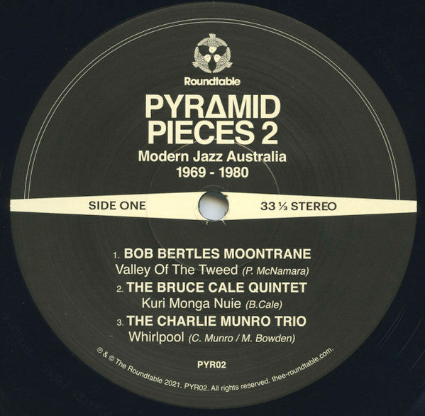 Various – Pyramid Pieces 2 (Modern Jazz Australia 1969-1980) LP vinyl record, image 3 of 4
