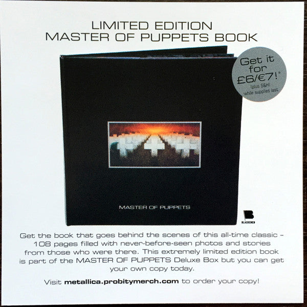 Metallica – Master Of Puppets LP vinyl record, image 8 of 9