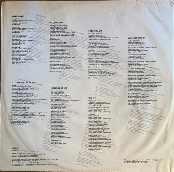 The Blasters – The Blasters LP vinyl record, image 6 of 6