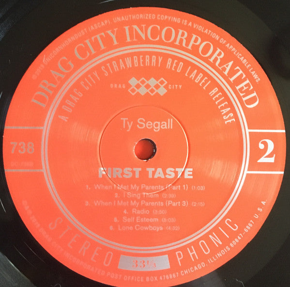 Ty Segall – First Taste LP vinyl record, image 7 of 8