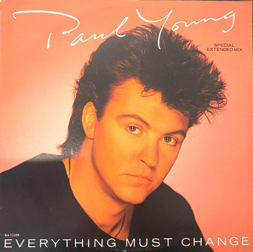 Paul Young – Everything Must Change 12" vinyl record, image 1 of 4