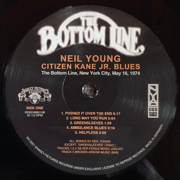 Neil Young – Citizen Kane Jr. Blues LP vinyl record, image 4 of 5