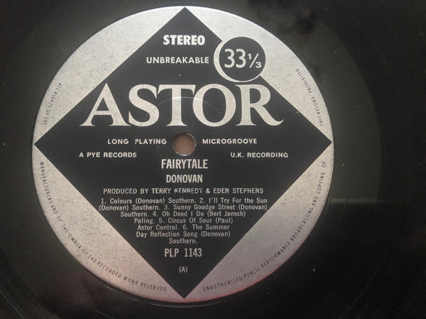 Donovan – Fairytale LP vinyl record, image 4 of 5