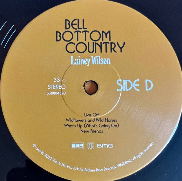 Lainey Wilson – Bell Bottom Country (2xLP) LP vinyl record, image 8 of 10