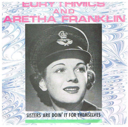 Eurythmics, Aretha Franklin – Sisters Are Doin' It For Themselves 7" vinyl record, image 1 of 4