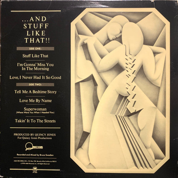 Quincy Jones – Sounds ... And Stuff Like That!! LP vinyl record, image 2 of 9