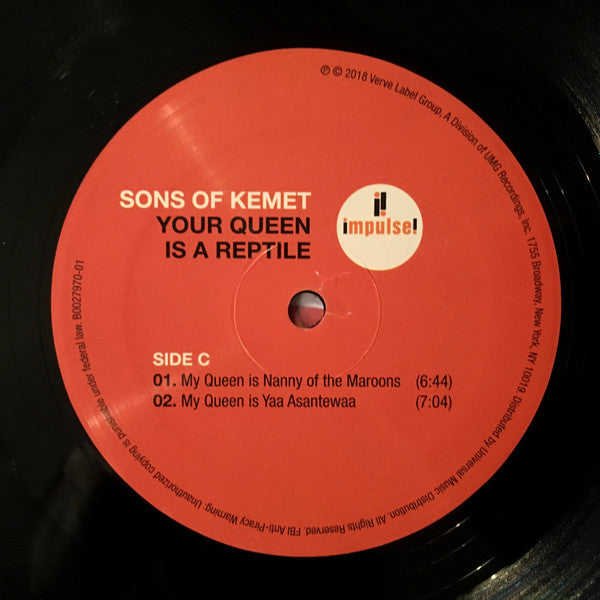 Sons Of Kemet – Your Queen Is A Reptile (2xLP) LP vinyl record, image 7 of 9