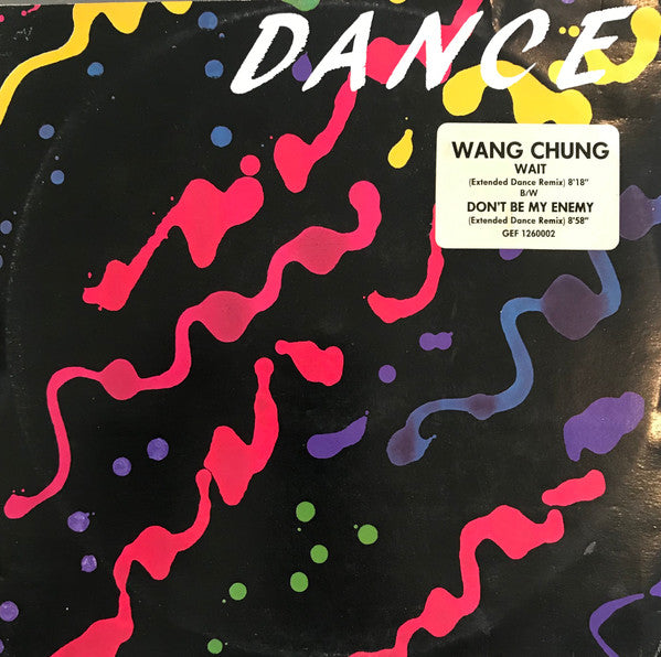 Wang Chung – Wait (Extended Dance Remix) 12" vinyl record, image 1 of 4