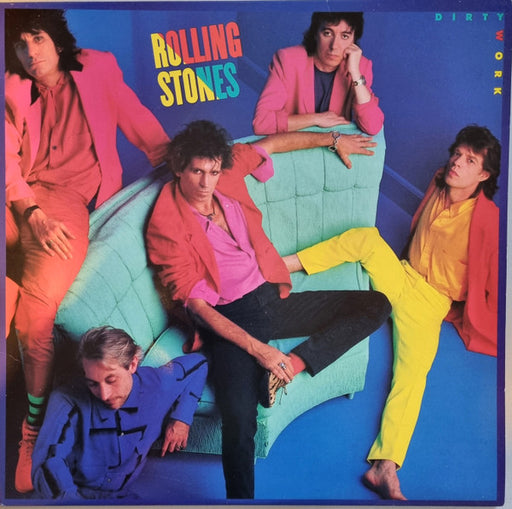 The Rolling Stones – Dirty Work LP vinyl record, image 1 of 6
