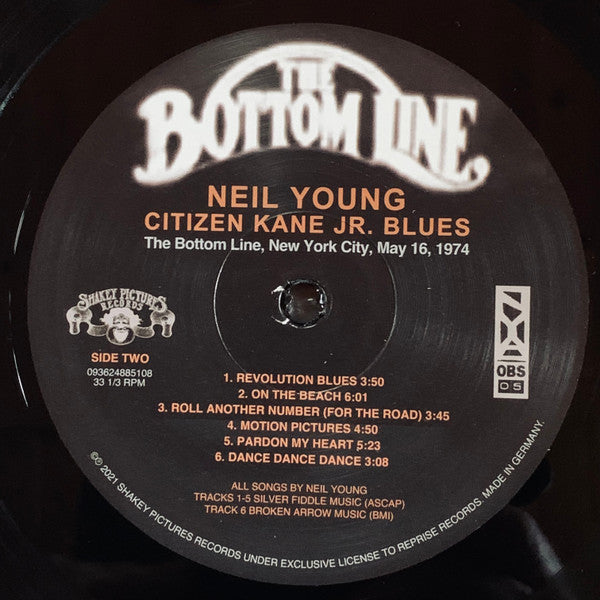 Neil Young – Citizen Kane Jr. Blues LP vinyl record, image 5 of 5