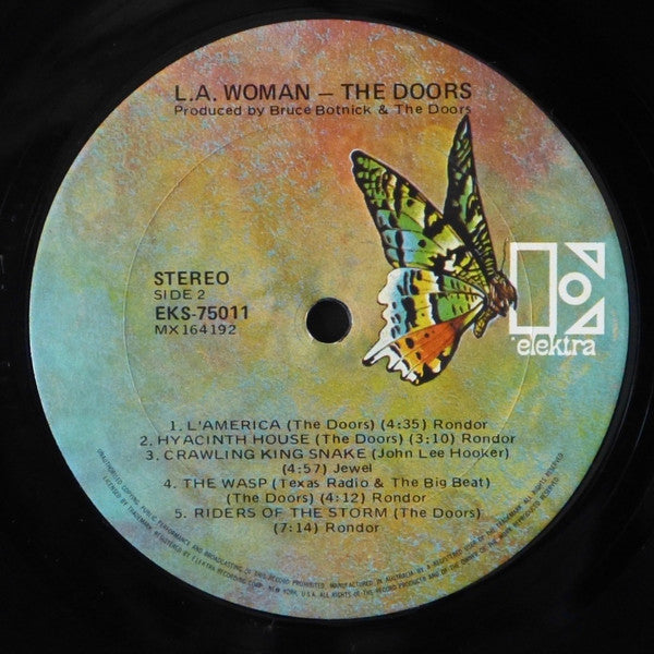 The Doors – L.A. Woman LP vinyl record, image 4 of 5