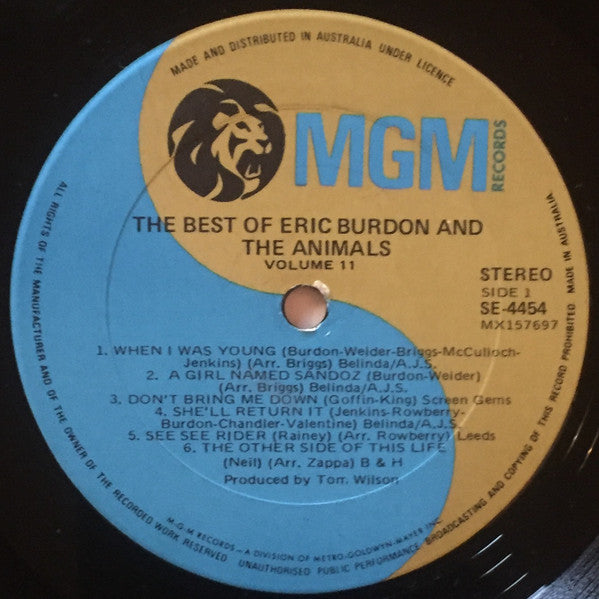 Eric Burdon & The Animals – The Best Of Eric Burdon And The Animals Vol. II LP vinyl record, image 3 of 7