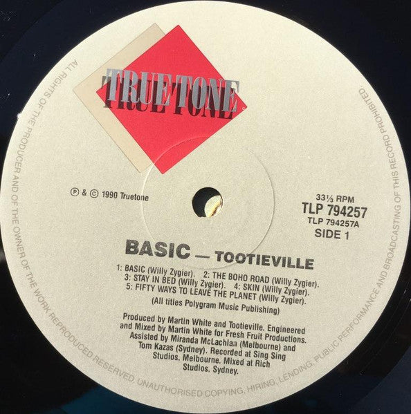 Tootieville – Basic LP vinyl record, image 3 of 4