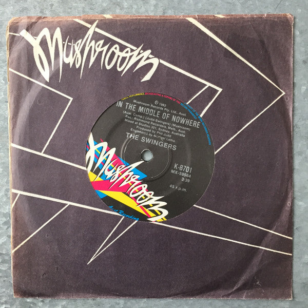 The Swingers – Punch And Judy 7" vinyl record, image 4 of 5