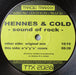 Hennes & Cold – Sound Of Rock 12" vinyl record, image 2 of 3