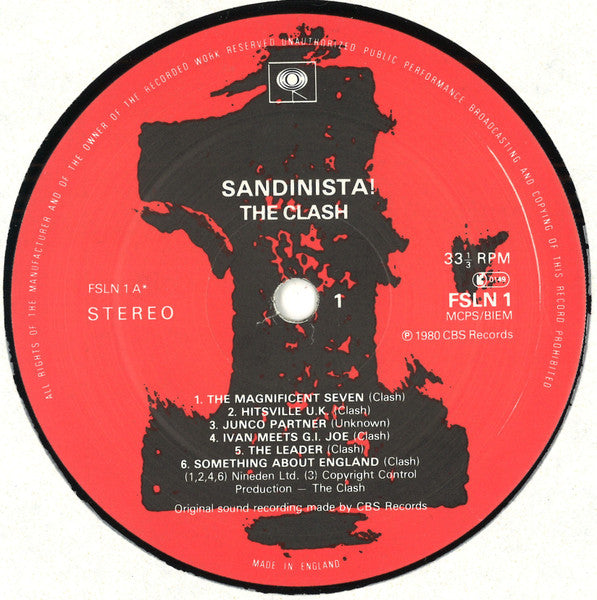 The Clash – Sandinista! (3xLP) LP vinyl record, image 5 of 10