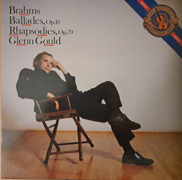 Johannes Brahms, Glenn Gould – Ballades, Op.10, Rhapsodies, Op.79 LP vinyl record, image 1 of 6