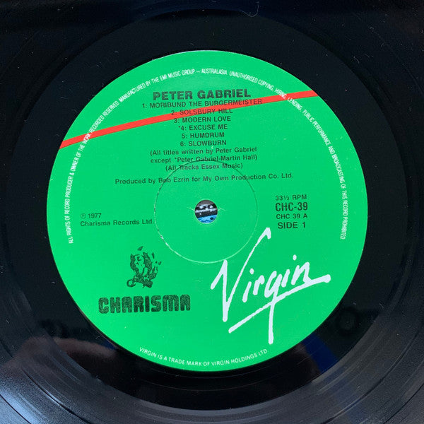 Peter Gabriel – Peter Gabriel LP vinyl record, image 3 of 4