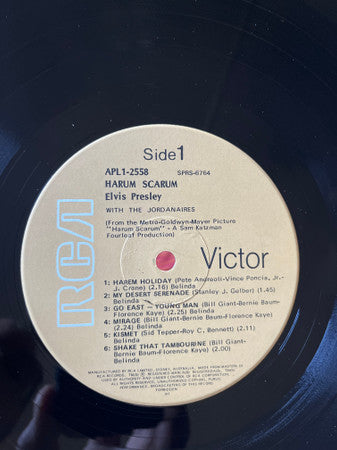 Elvis Presley – Harum Scarum LP vinyl record, image 3 of 3