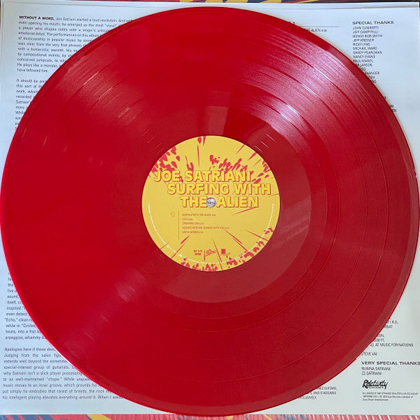 Joe Satriani – Surfing With The Alien LP vinyl record, image 5 of 10