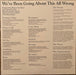 Sharon Van Etten – We've Been Going About This All Wrong LP vinyl record, image 9 of 10