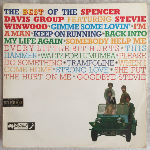 The Spencer Davis Group – The Best Of The Spencer Davis Group, Featuring Stevie Winwood LP vinyl record, image 1 of 4