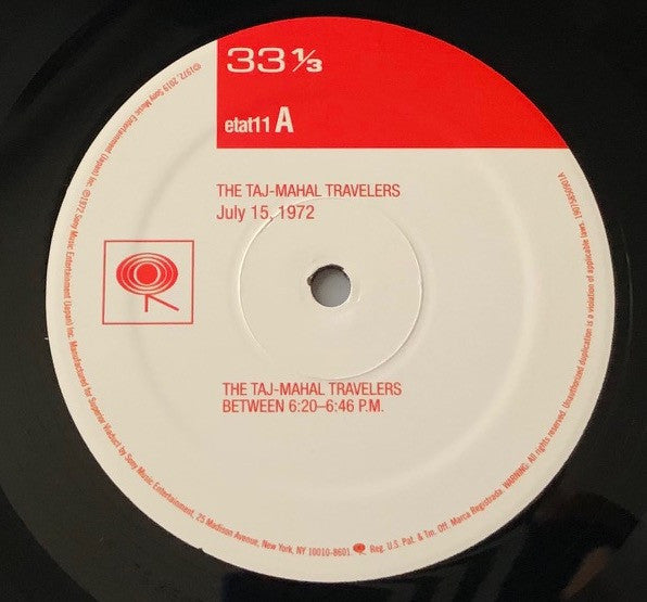 The Taj-Mahal Travellers – July 15, 1972 LP vinyl record, image 7 of 10