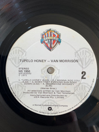 Van Morrison – Tupelo Honey LP vinyl record, image 5 of 6