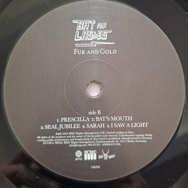 Bat For Lashes – Fur And Gold LP vinyl record, image 5 of 7