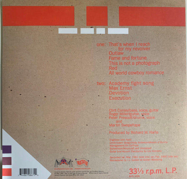 Mission Of Burma – Signals, Calls, And Marches LP vinyl record, image 2 of 5