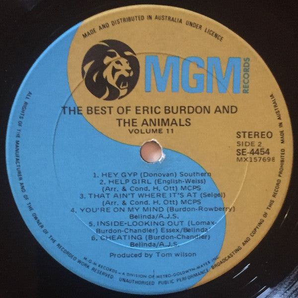 Eric Burdon & The Animals – The Best Of Eric Burdon And The Animals Vol. II LP vinyl record, image 4 of 7