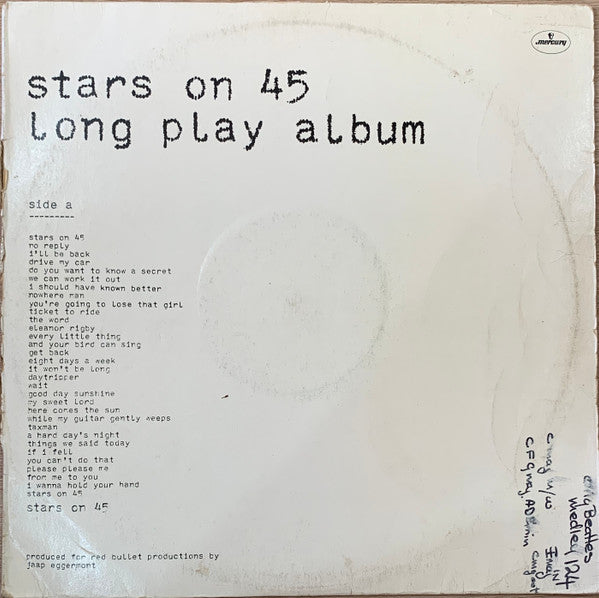 Stars On 45 – Long Play Album
