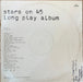 Stars On 45 – Long Play Album LP vinyl record, image 1 of 4
