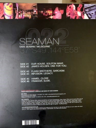 Dave Seaman – Global Underground 022: Melbourne (3x12") 12" vinyl record, image 4 of 10