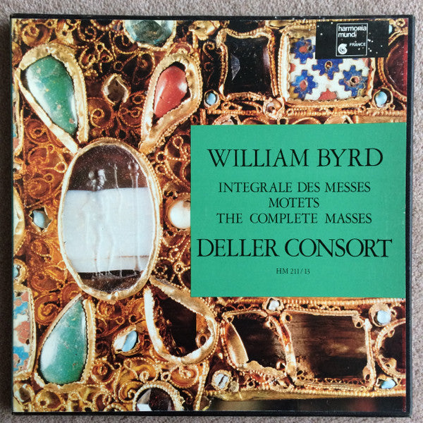 Deller Consort, William Byrd – Intégrale Des Messes / Motets / The Complete Masses (3xLP) LP vinyl record, image 1 of 9