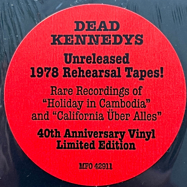 Dead Kennedys – Iguana Studios Rehearsal Tape - San Francisco 1978 LP vinyl record, image 5 of 5