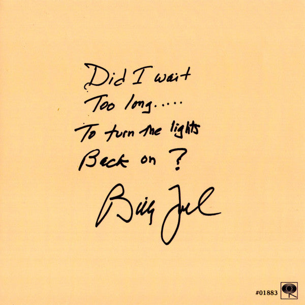Billy Joel – Turn The Lights Back On 7" vinyl record, image 3 of 8