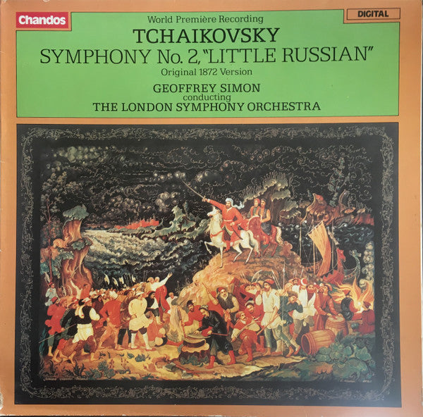 Pyotr Ilyich Tchaikovsky, Geoffrey Simon, London Symphony Orchestra – Symphony No.2, "Little Russian" LP vinyl record, image 1 of 5