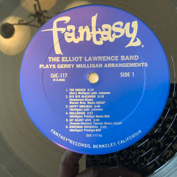 The Elliot Lawrence Band – Plays Gerry Mulligan Arrangements LP vinyl record, image 3 of 4