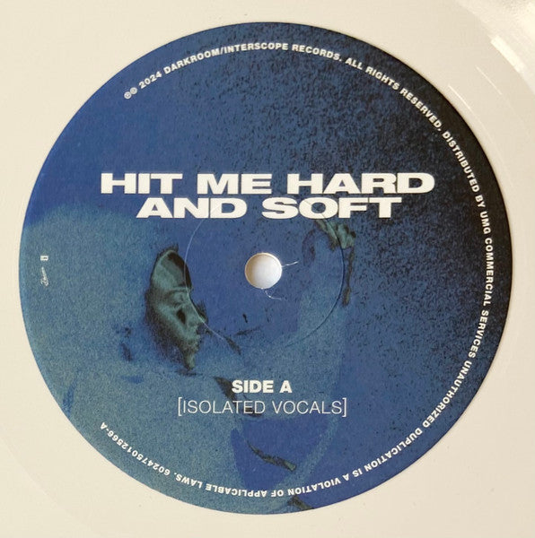 Billie Eilish – Hit Me Hard And Soft (Isolated Vocals) LP vinyl record, image 3 of 8