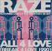 Raze, Lady J, The Secretary Of Entertainment – All 4 Love (Break 4 Love 1990) 7" vinyl record, image 1 of 4