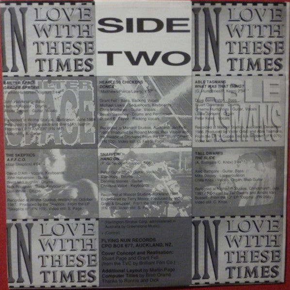 Various – In Love With These Times LP vinyl record, image 4 of 6