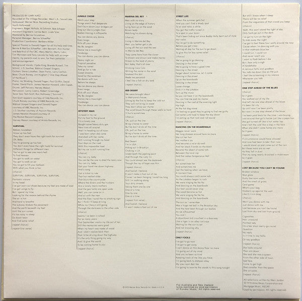 Marc Jordan – Mannequin LP vinyl record, image 4 of 6