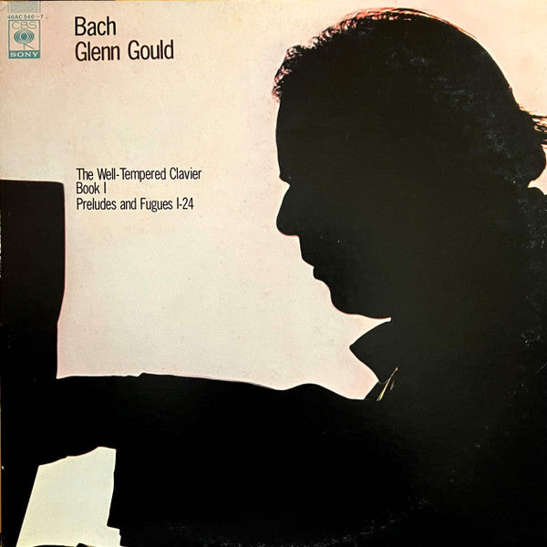 Johann Sebastian Bach, Glenn Gould – The Well-Tempered Clavier, Book I (Preludes And Fugues 1–24) (2xLP) LP vinyl record, image 1 of 3