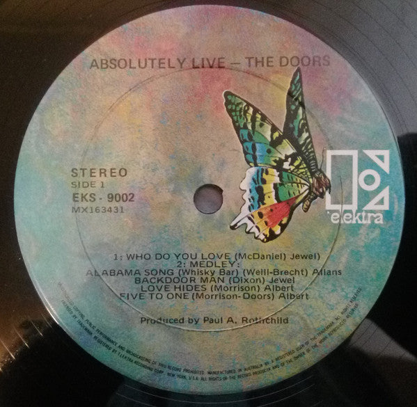 The Doors – Absolutely Live (2xLP) LP vinyl record, image 4 of 7