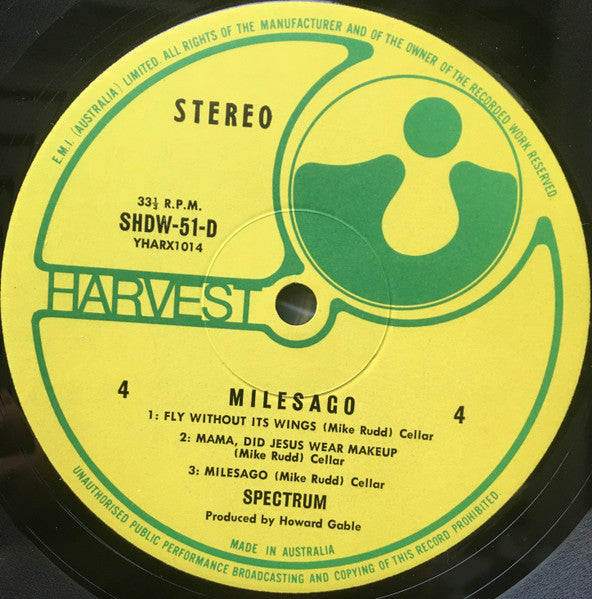 Spectrum – Milesago (2xLP) LP vinyl record, image 7 of 7