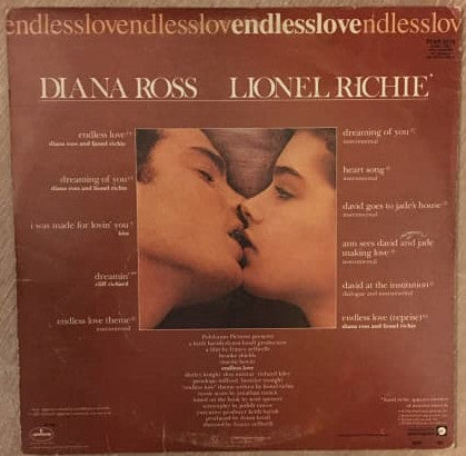 Various – Endless Love LP vinyl record, image 2 of 2