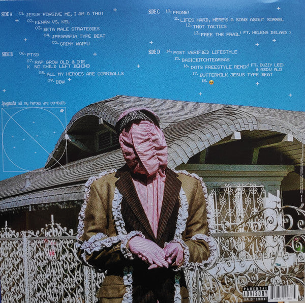 JPEGMAFIA – All My Heroes Are Cornballs (2xLP) LP vinyl record, image 2 of 10